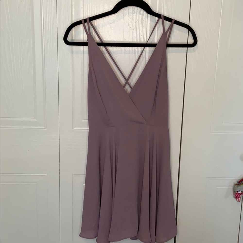 URBAN OUTFITTERS mauve dress